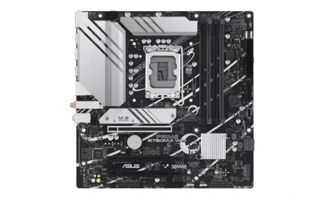 مادربرد ASUS PRIME B760M-A WiFi D5 نمای داخلی